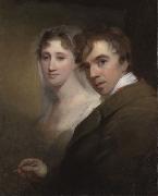 Self-Portrait of the Artist Painting His Wife (Sarah Annis Sully) Thomas Sully